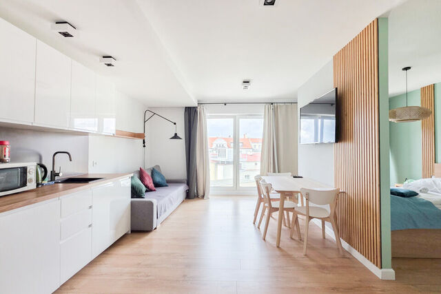 Apartament Poznań Towarowa Dubai studio family